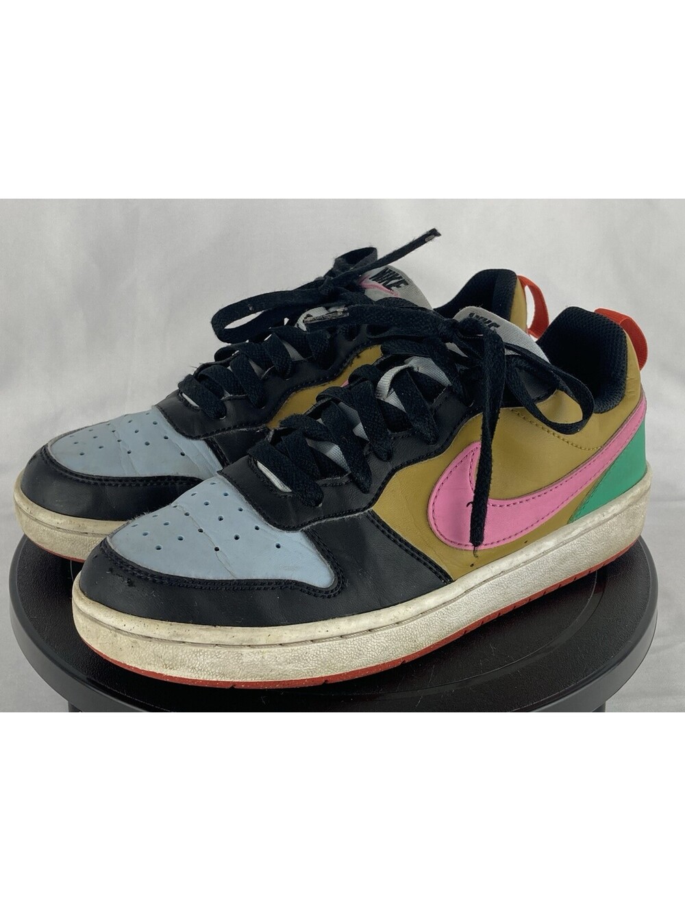 Womens Size 6.5 / 5Y Nike Court Borough Low Recraft GS Dance Sneakers DV5456-004